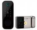 Умный биометрический электронный Wi-Fi замок на дверь «HDcom SL-812-3 Tuya-WiFi»