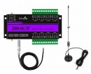 Умное GSM реле «Страж Управлятор SM81-EU» для дистанционного управления 8-ю электроприборами с датчиком температуры и влажности в комплекте