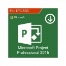 Электронная лицензия Microsoft Project Professional 2016 ESD