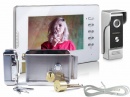 Комплект: цветной видеодомофон Eplutus EP-7300-W и электромеханический замок Anxing Lock – AX042