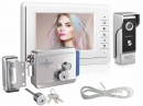 Комплект: цветной видеодомофон Eplutus EP-7400 и электромеханический замок Anxing Lock – AX091