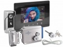 Комплект: цветной видеодомофон Eplutus EP-7200 и электромеханический замок Anxing Lock – AX091